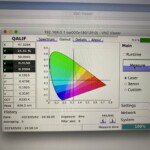 DCP color gamut display